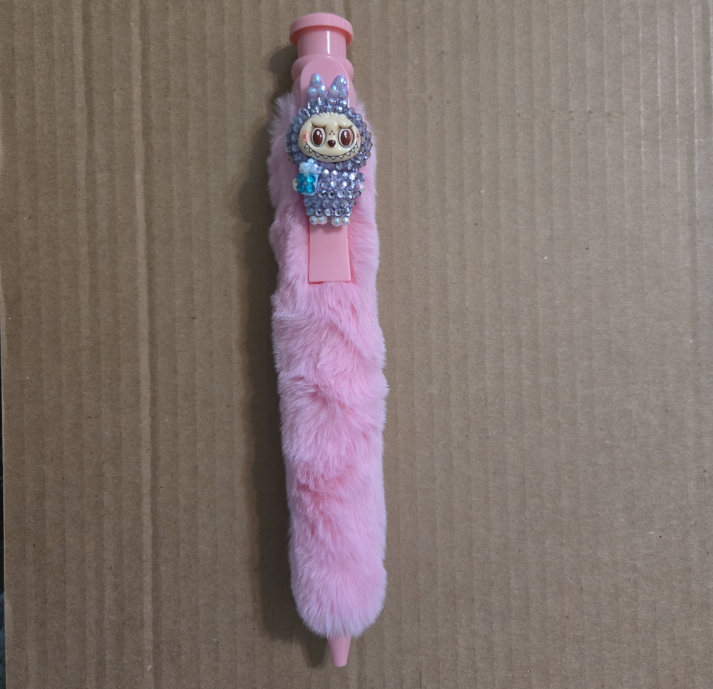 Plush Fuzzy Bubu Giant Ballpoint Pen